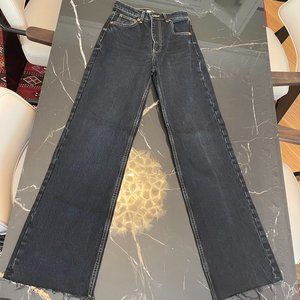Zara High Rise Flare Jeans